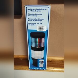 Hella 002984601 '2984 Series' 12V DC 2 NM Tri-Color White Anchor Light Open Box